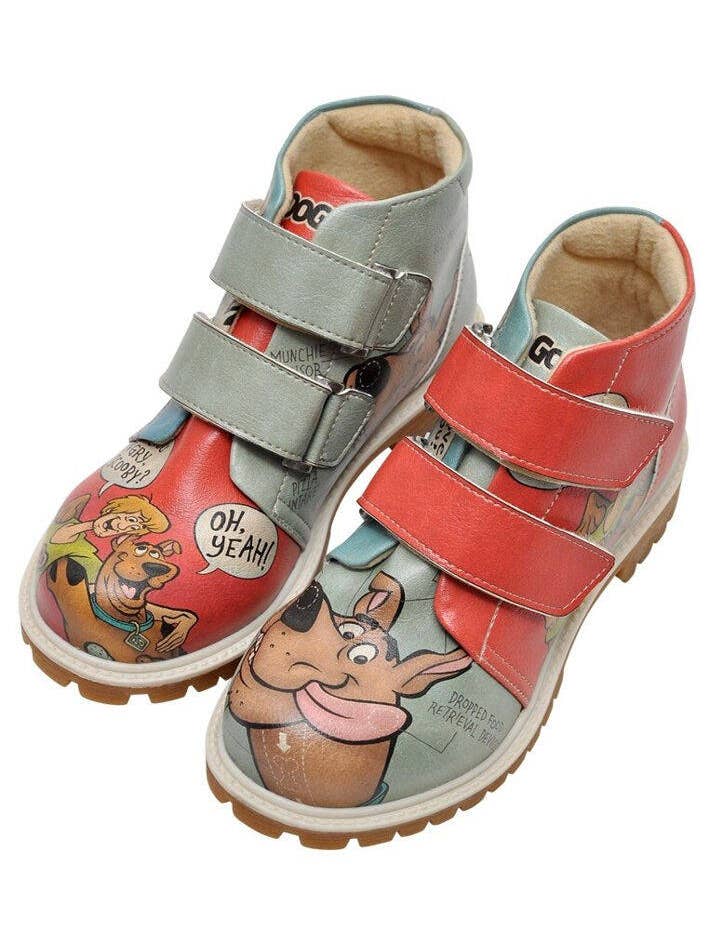 Hungry Doo Scooby Doo | WB Cross Boots Kid's Boots for wholesale by The Painted Shoe & Bag