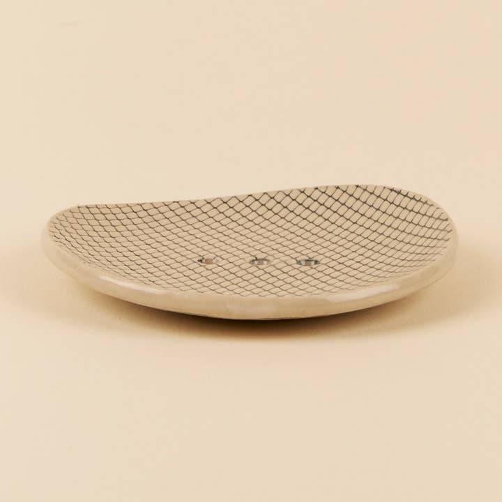 On Behalf - Wholesale Bath Soap Dish - Relief Ceramic Soap Dish0