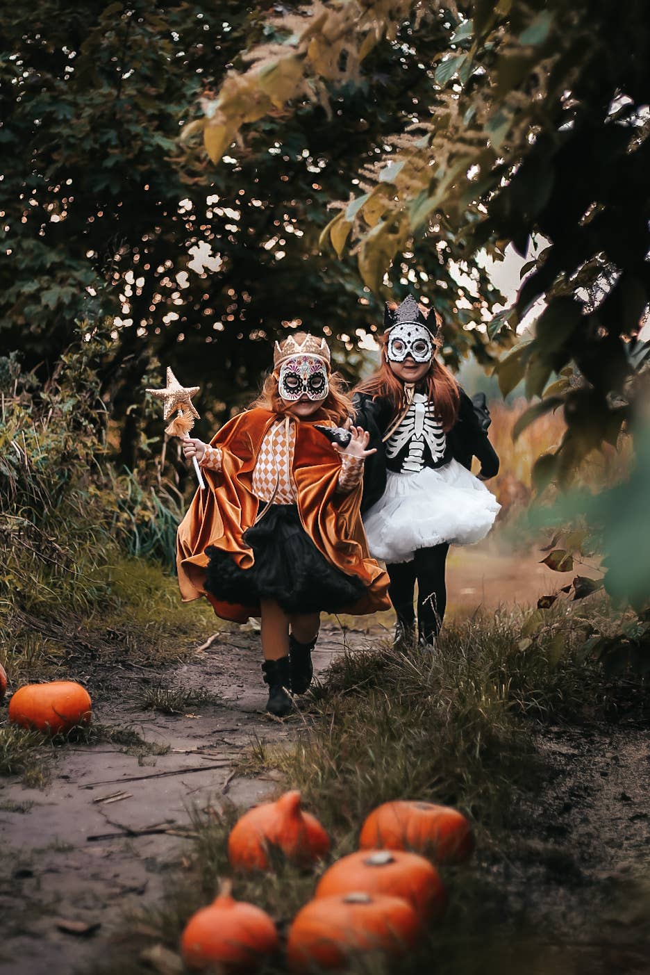 Moi Mili - Wholesale Costume - Kids - Skull mask "Black halloween"2