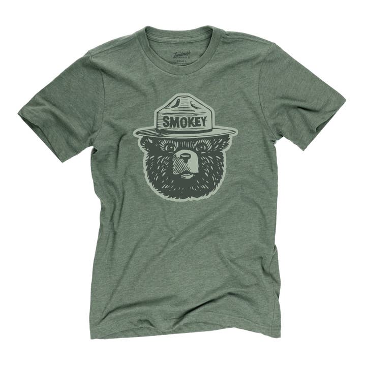 The Landmark Project - Wholesale Screen Printed T-Shirt - Unisex - Smokey Logo Tee