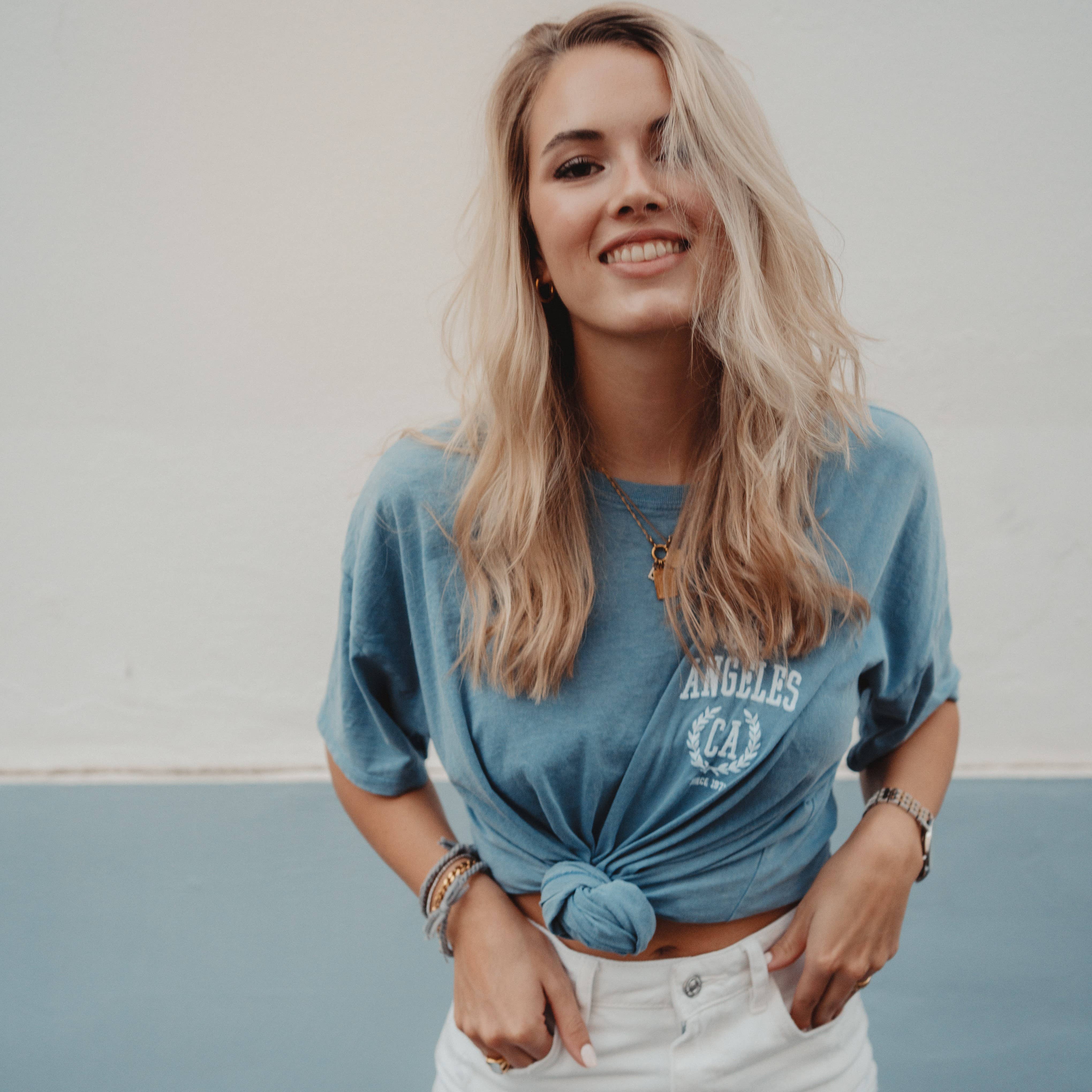 Bellody GmbH – wholesale Hårsnoddar – Dam – Hårsnoddar blå - Bellody® (4 stycken - Seychelles Blue)7