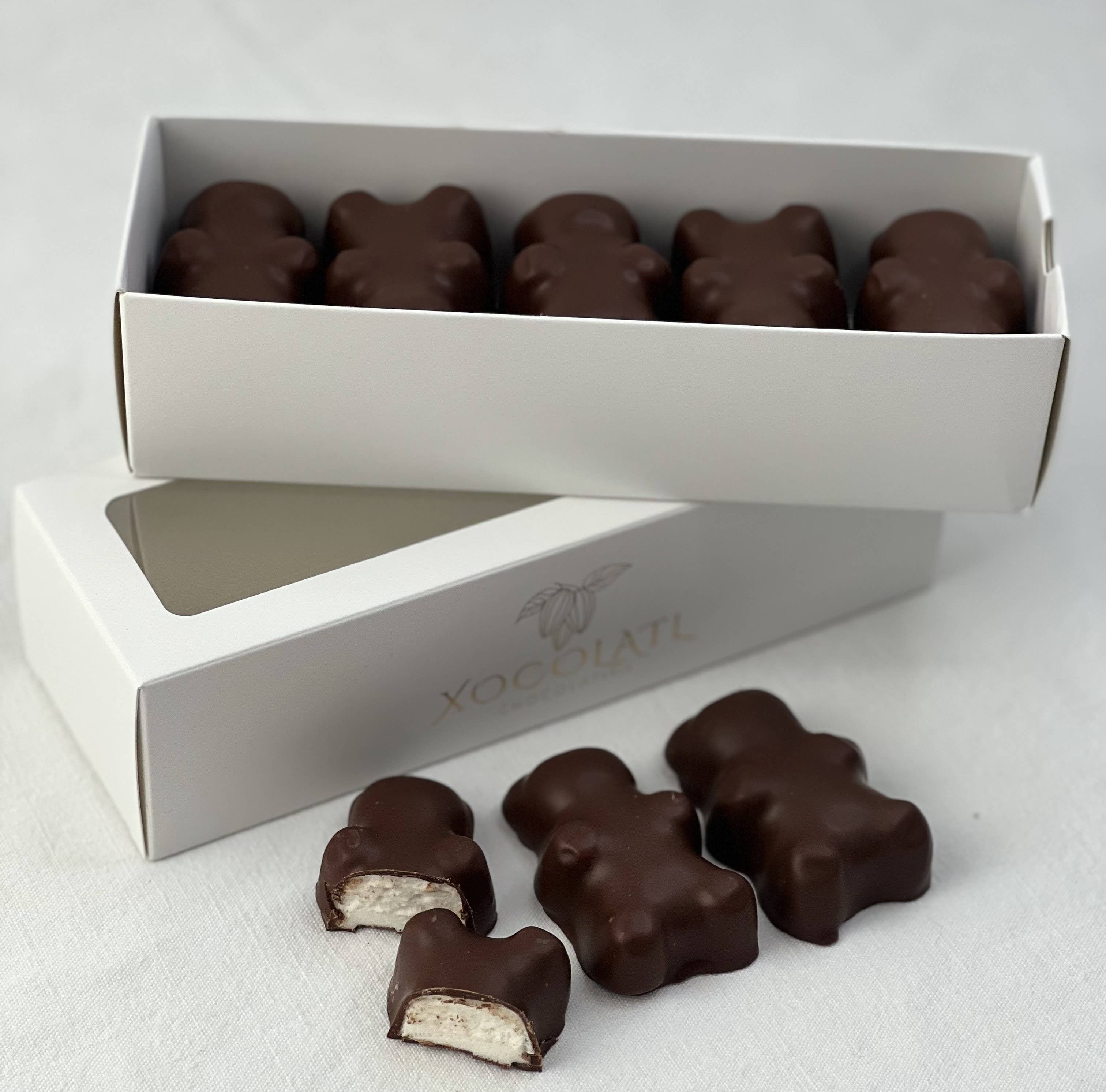 xocolatl - Wholesale Chocolate Box - Marshmallow teddy bear in milk chocolate2