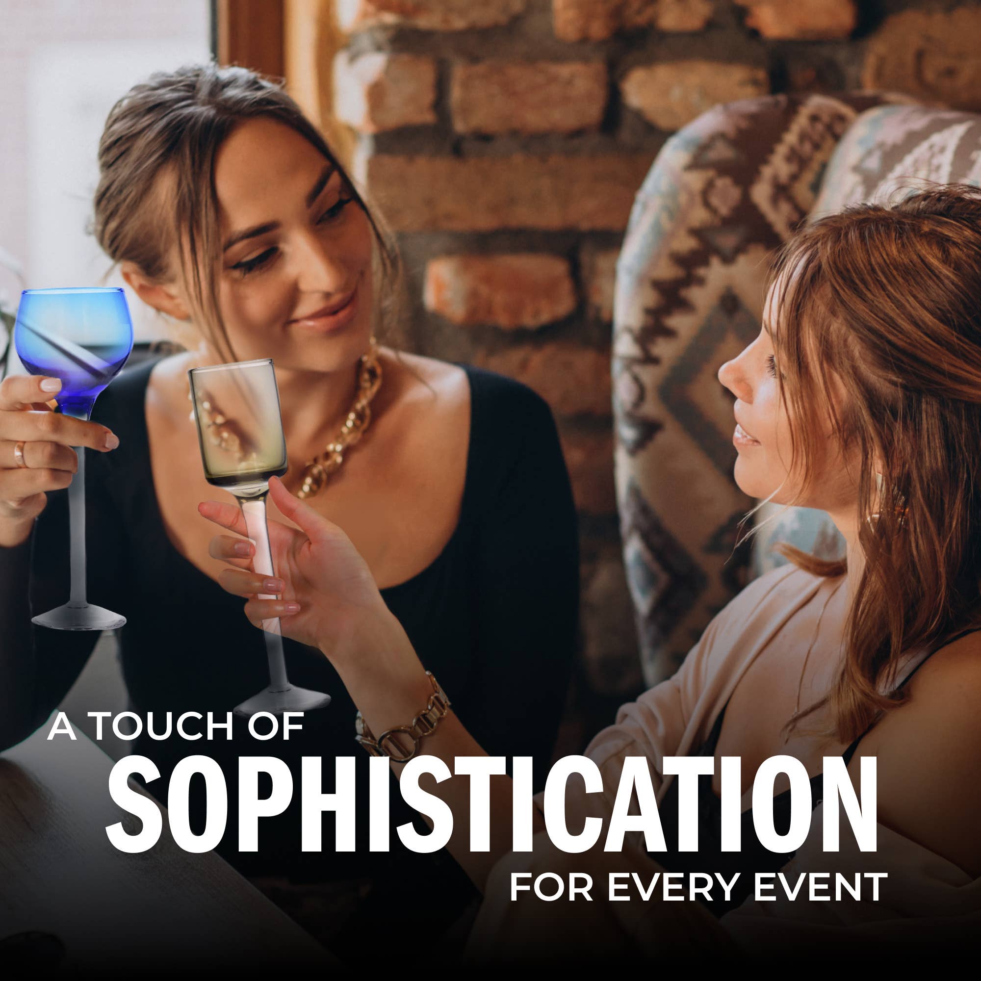 DUKA - Wholesale Shot Glass - Set of Six Stemmed Colorful Cordial Glasses6