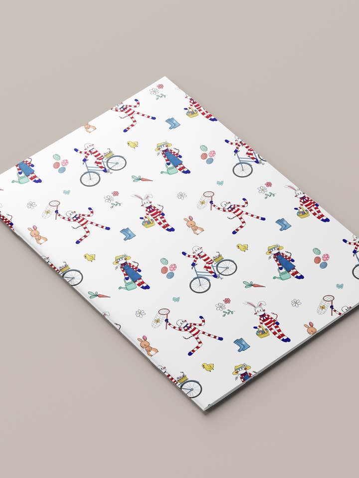 “Spring” notebook for wholesale by Monsieur Chaussette