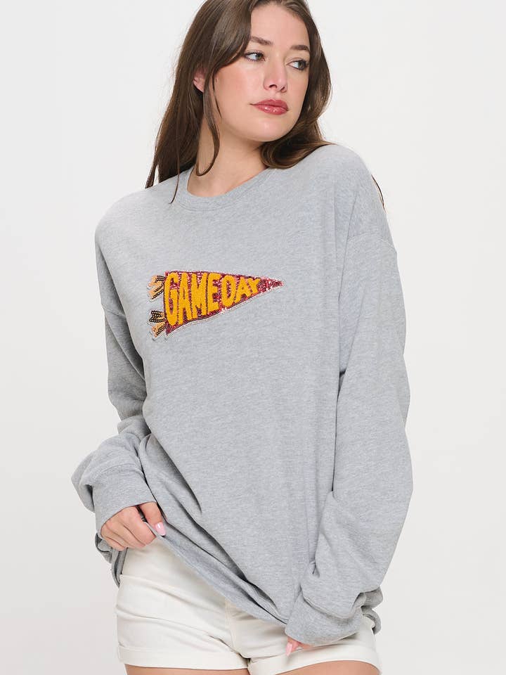 Sudadera con estampado de lentejuelas para venta al por mayor de Locale