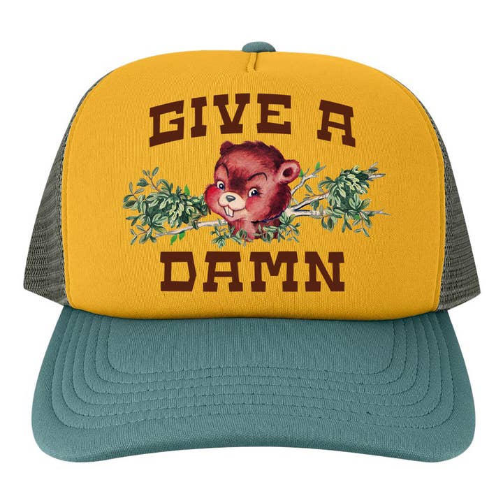 The Coin Laundry - Vente Casquette de camionneur – unisexe - Casquette de camionneur drôle - Give a Damn1