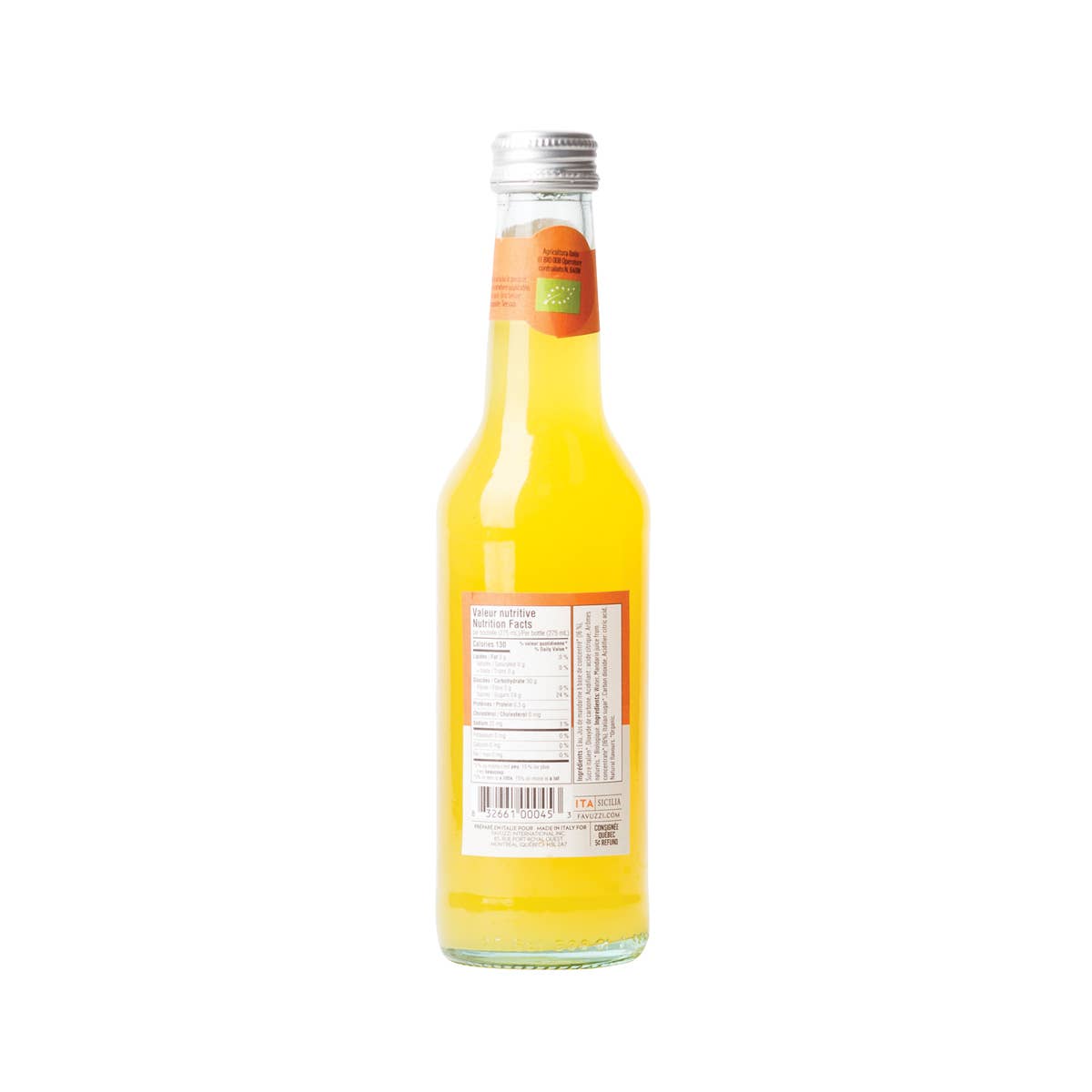 Favuzzi (Canada) - Wholesale Soda/Carbonated Drink - Sicilian Mandarin Soda1