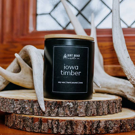 Dirt Road Candle Co – Engroshandel Glaslys – Iowa Timber Candle3