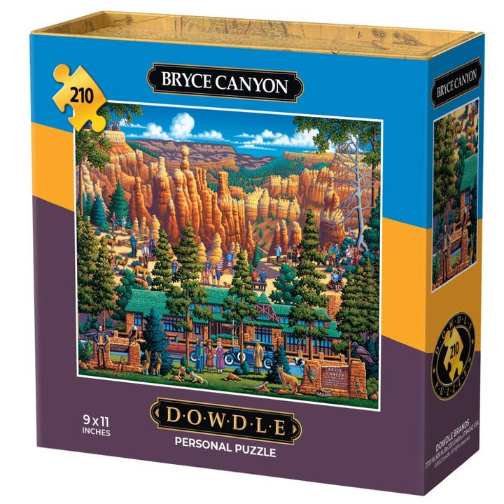 Boardwalk Puzzle Company - Wholesale Puzzle - Adult - Bryce Canyon National Park - Personal Puzzle - 210 Piece3