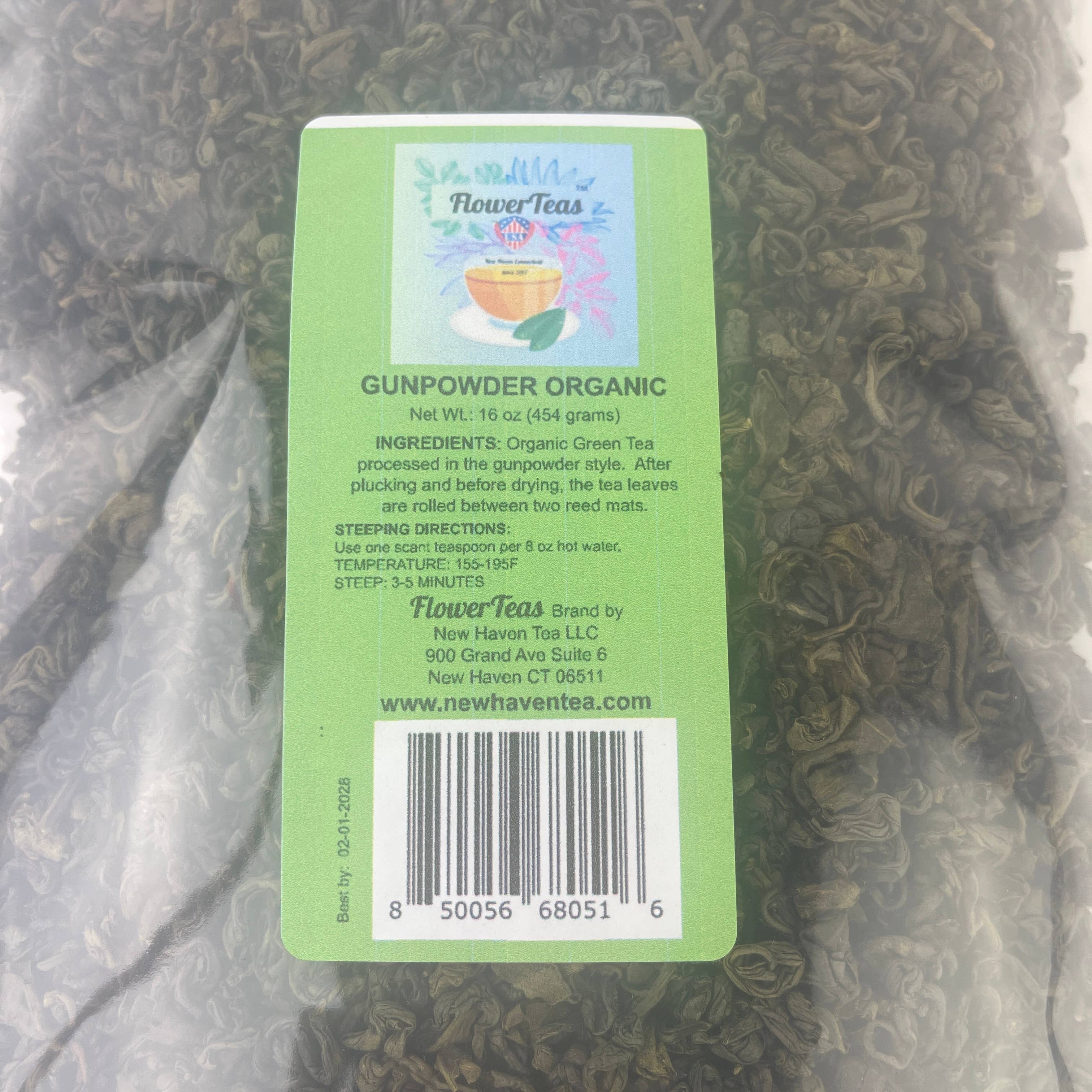 FlowerTeas – Engroshandel Løs te – Løsbladet te i løs vægt 1 lbs Kommerciel brygning Fødevareservice103