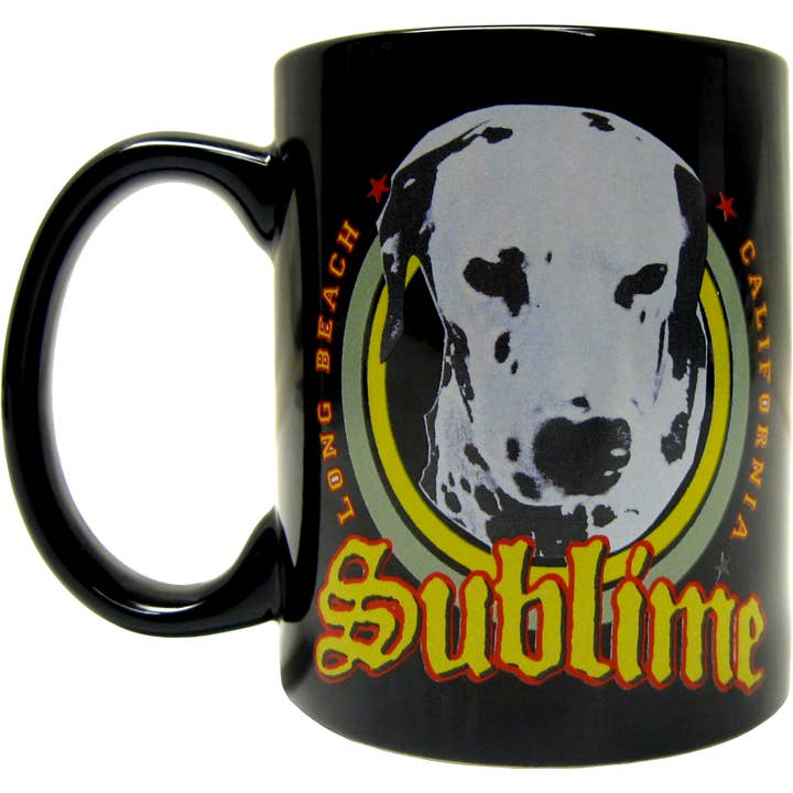 Square Deal Recordings & Supplies - Wholesale Koffiemok - Koffiekop - Sublime - Long Beach, CA Met Lou Dog Portret