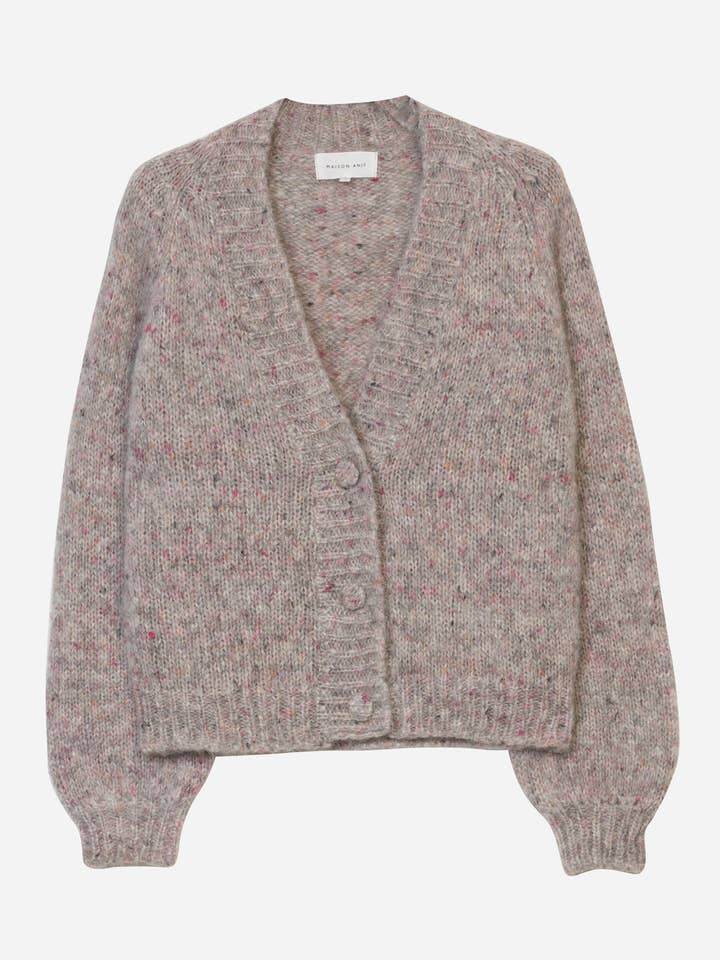 LEJAFFA CARDIGAN smoky for wholesale by Maison Anje