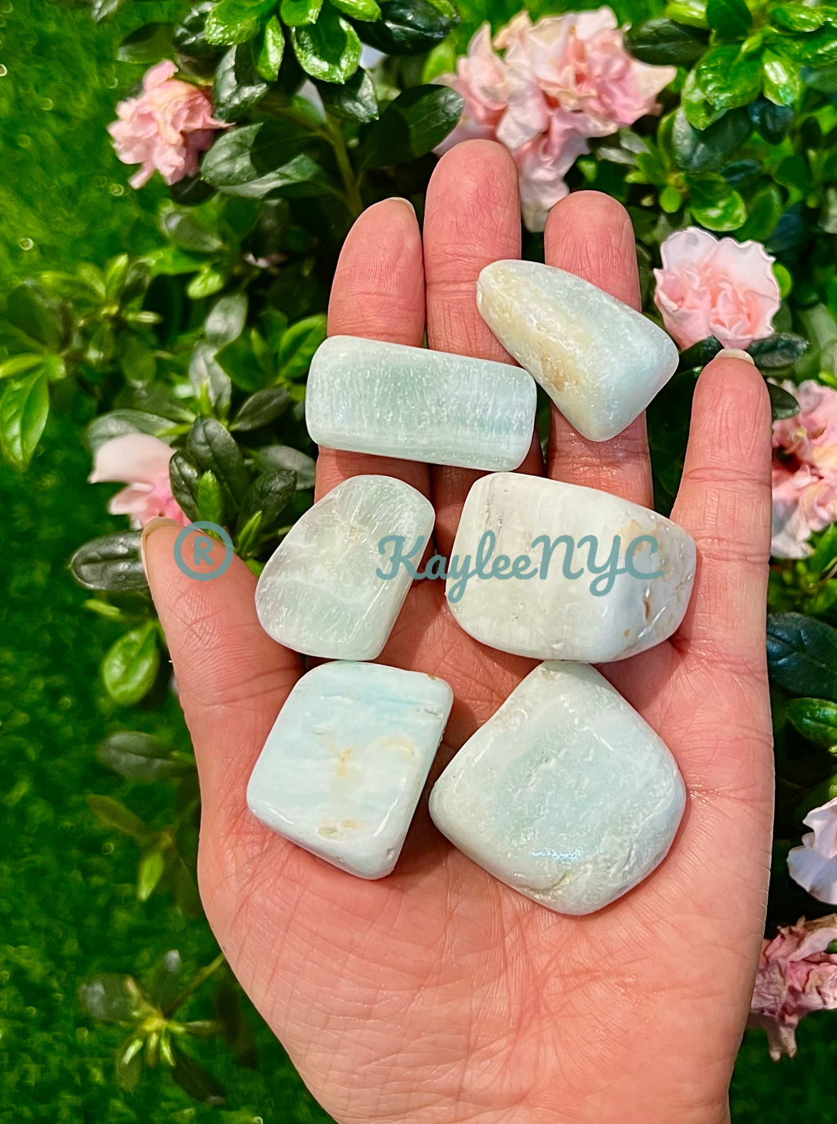 KayleeNYC - Wholesale Spiritual Stone/Crystal - Wholesale Lot 2 lbs Natural Caribbean Calcite Crystal3