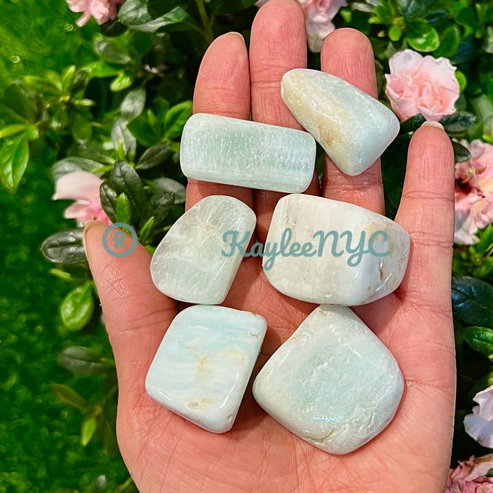 KayleeNYC - Wholesale Spiritual Stone/Crystal - Wholesale Lot 2 lbs Natural Caribbean Calcite Crystal3