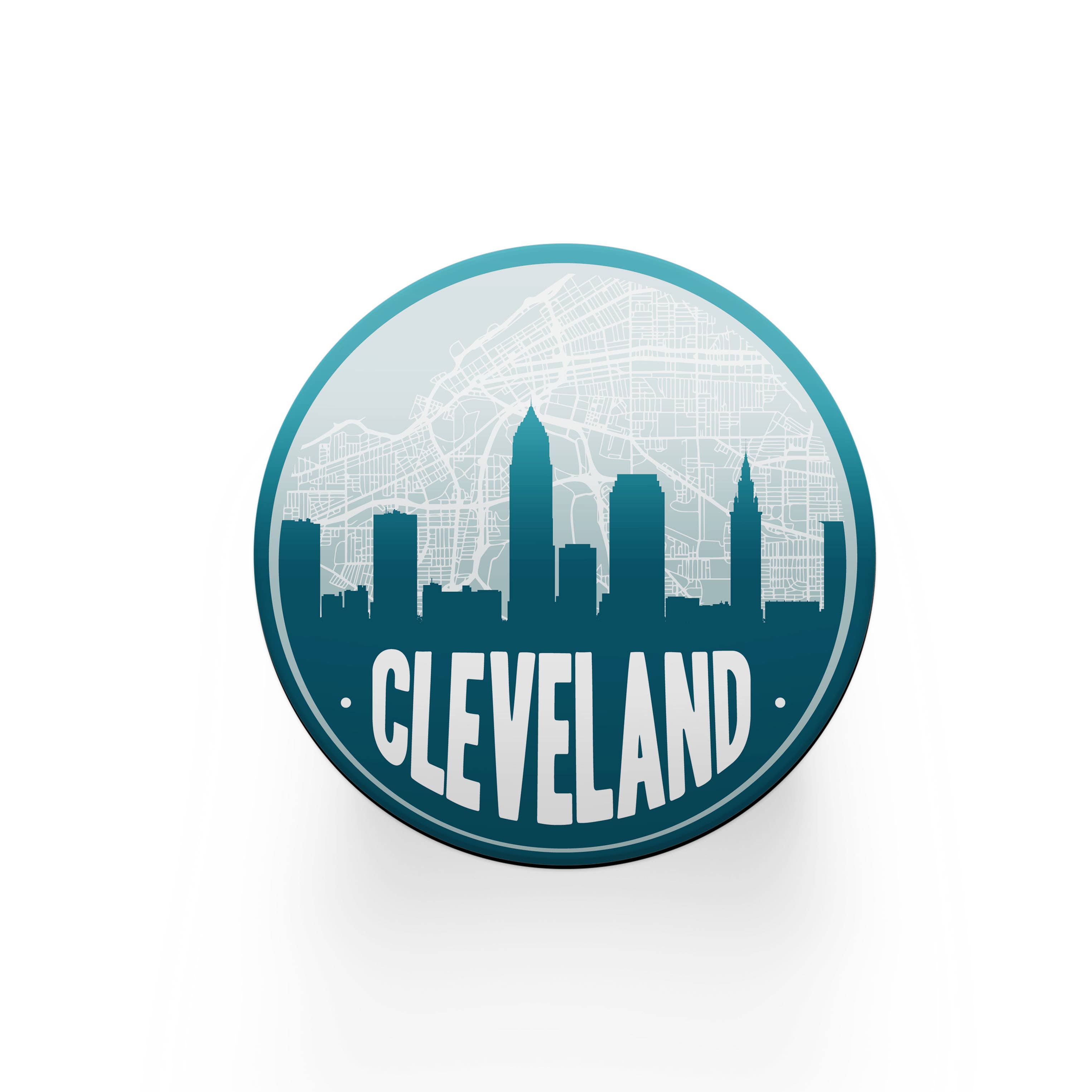 Paperfinch Design - Venta al por mayor Posavasos - Set de 4 posavasos Cleveland Ohio | Varios colores8