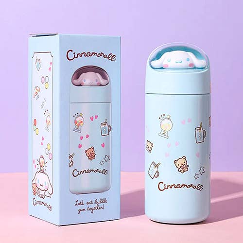 K_Wonderland - Wholesale Insulated Mug/Tumbler - Sanrio Space Capsule Cover-3D Figure Tumbler 350ml