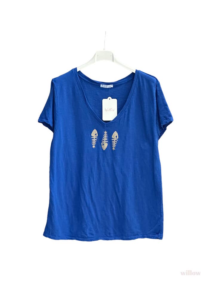 Moonsun - Wholesale T-Shirt - Women's - 3 fish t-shirt4
