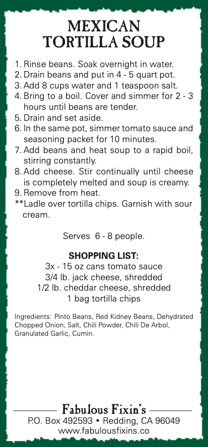 Fabulous Fixins - Wholesale Soup - Mexican Tortilla Soup2