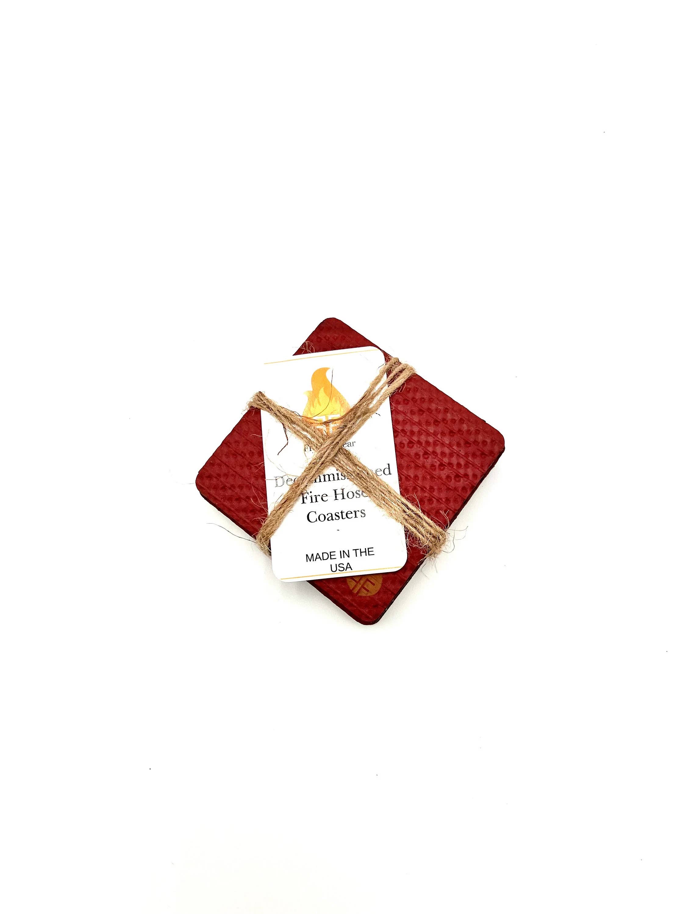 Free of Fear - Wholesale Coasters - Fire Hose Coasters