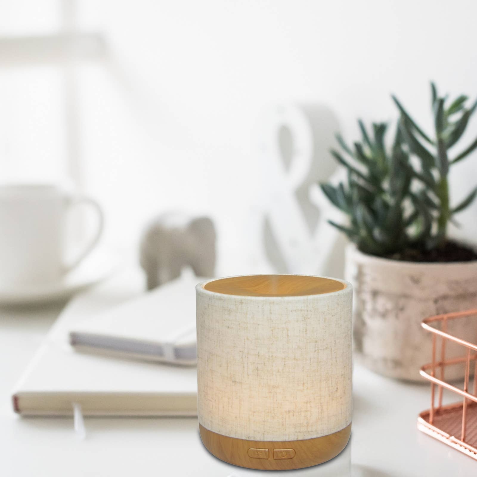 Zen'Arôme - Wholesale Electronic Diffuser - Alesia Linen Canvas Essential Oil Diffuser10