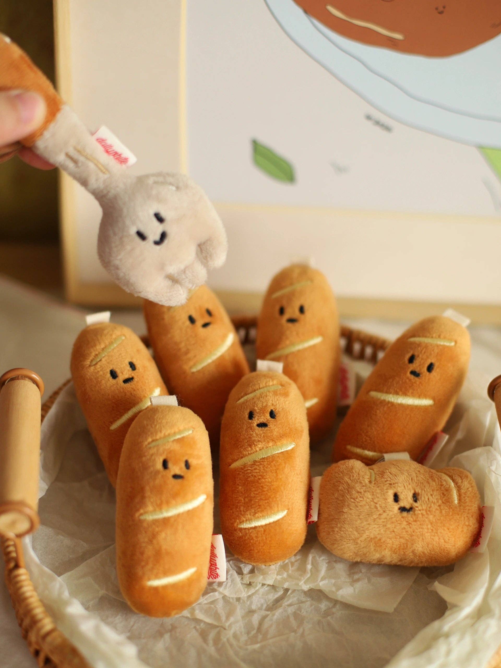 Hello Claws Limited - Wholesale Stuffed/Plush Toy - Kids & Baby - Daily White |  Bakery Bag Charm17