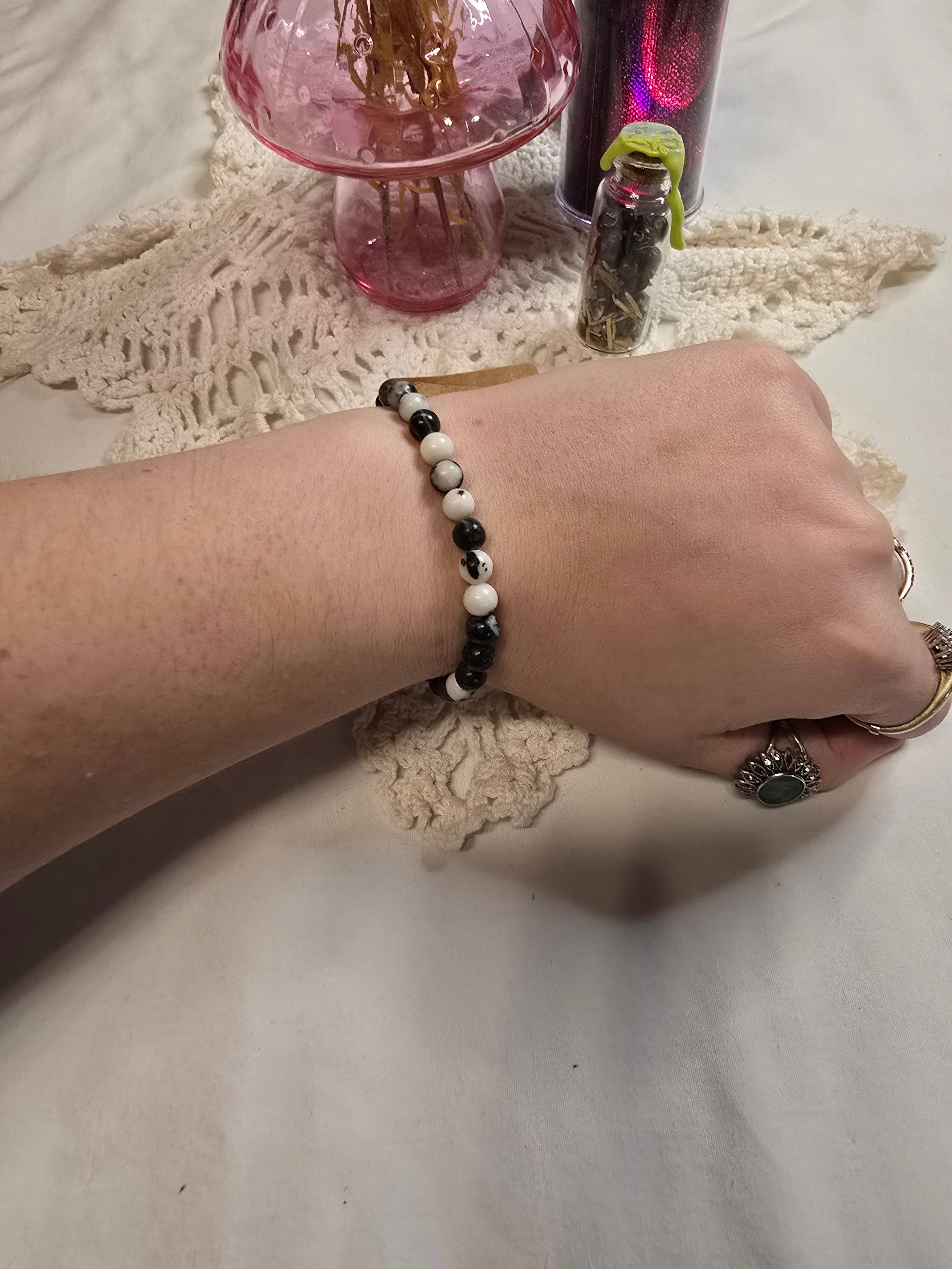 Chaotic Crystal Chick Co. - Wholesale Beaded Bracelet - Orca Agate Bracelet0