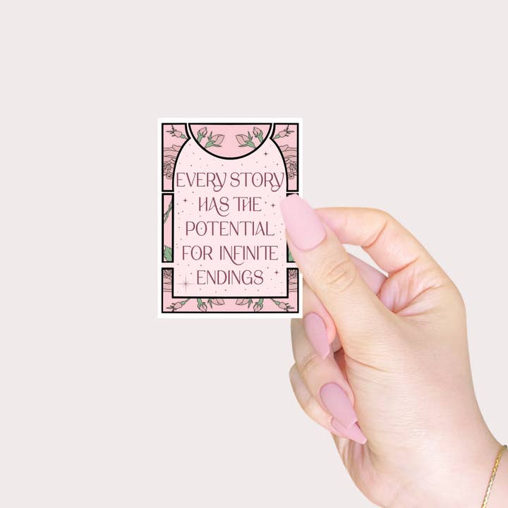Bookish fairytale sticker
for wholesale by Romantasy Designs