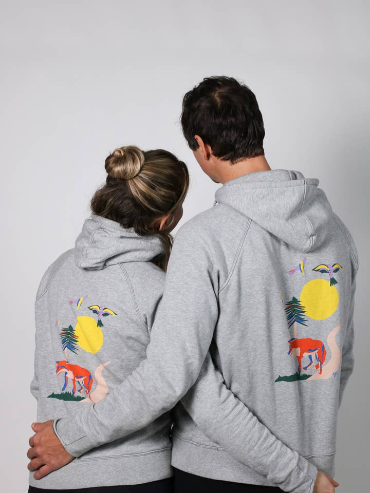 Felpa con cappuccio Naturo* Artist Edition per la vendita all'ingrosso da parte di MONTREET