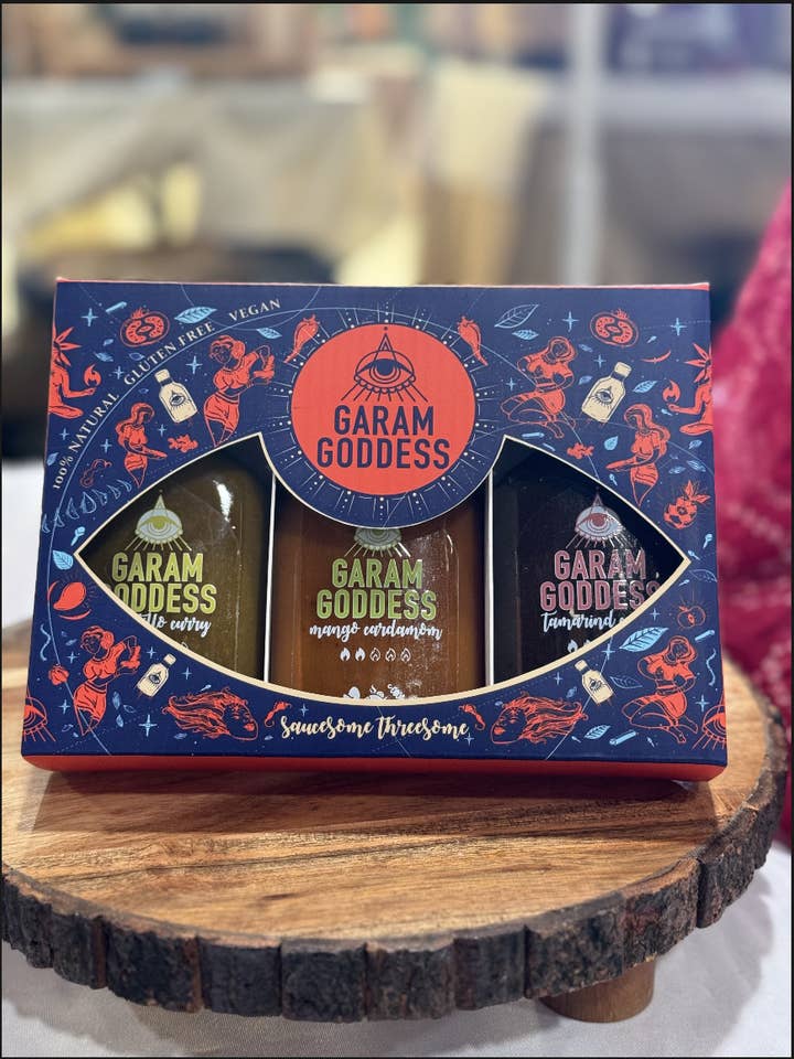 Saucesome Threesome for wholesale by Garam Goddess