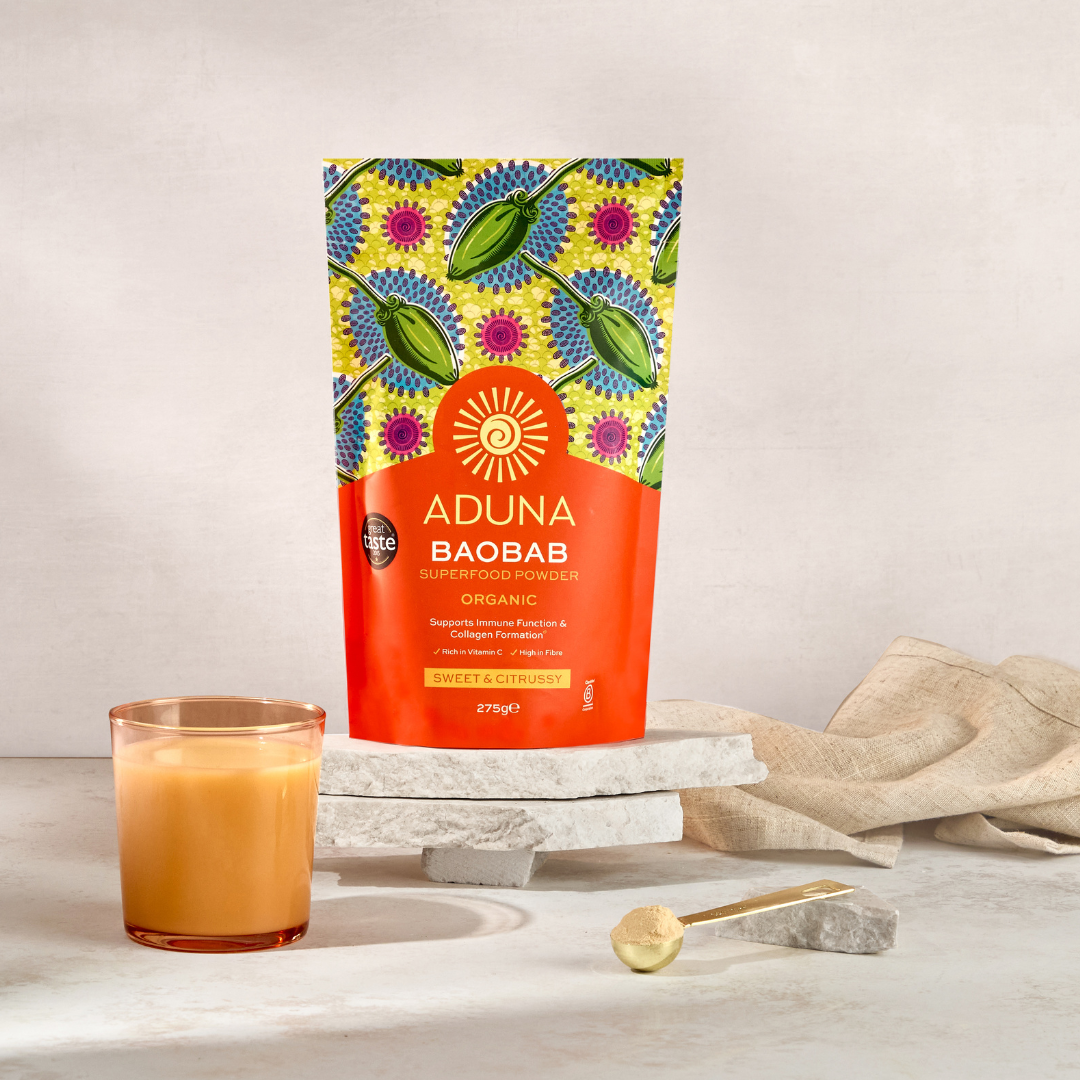 Aduna Superfoods - Wholesale Protein/Superfood Powder - Organic Baobab Powder | Superfood for Energy & Immunity 275g6