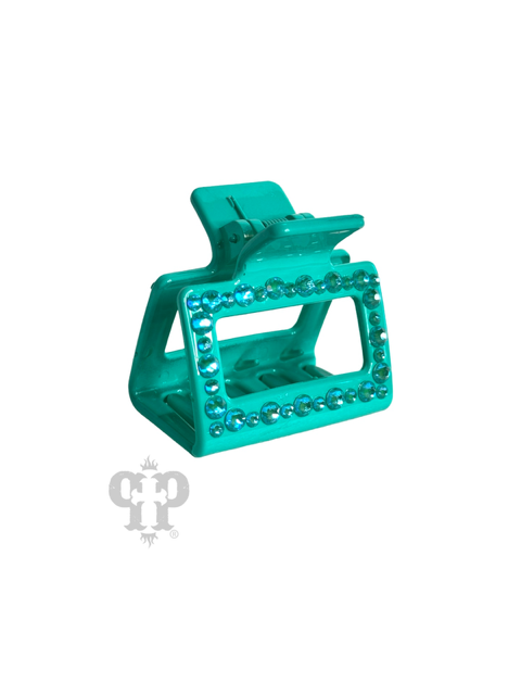 Pink Panache Brands - Wholesale Hair Clip - Women's - Rectangle rhinestone hair clip3