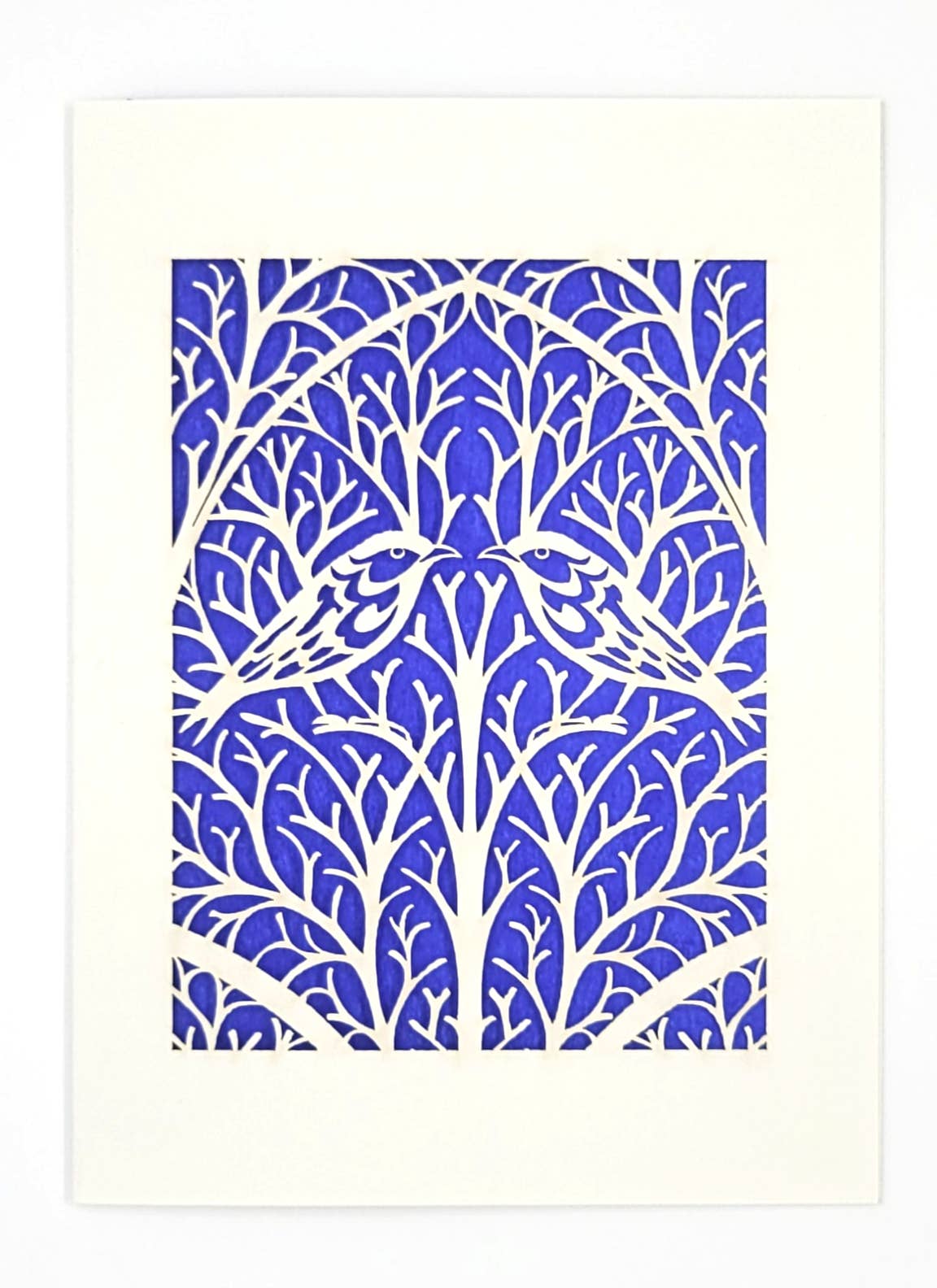 two hermanas – Engroshandel Hverdagshilsen kort – Fugle i en bramble1