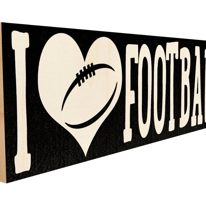 I Love Football. for wholesale by Sawyers Mill, Inc.