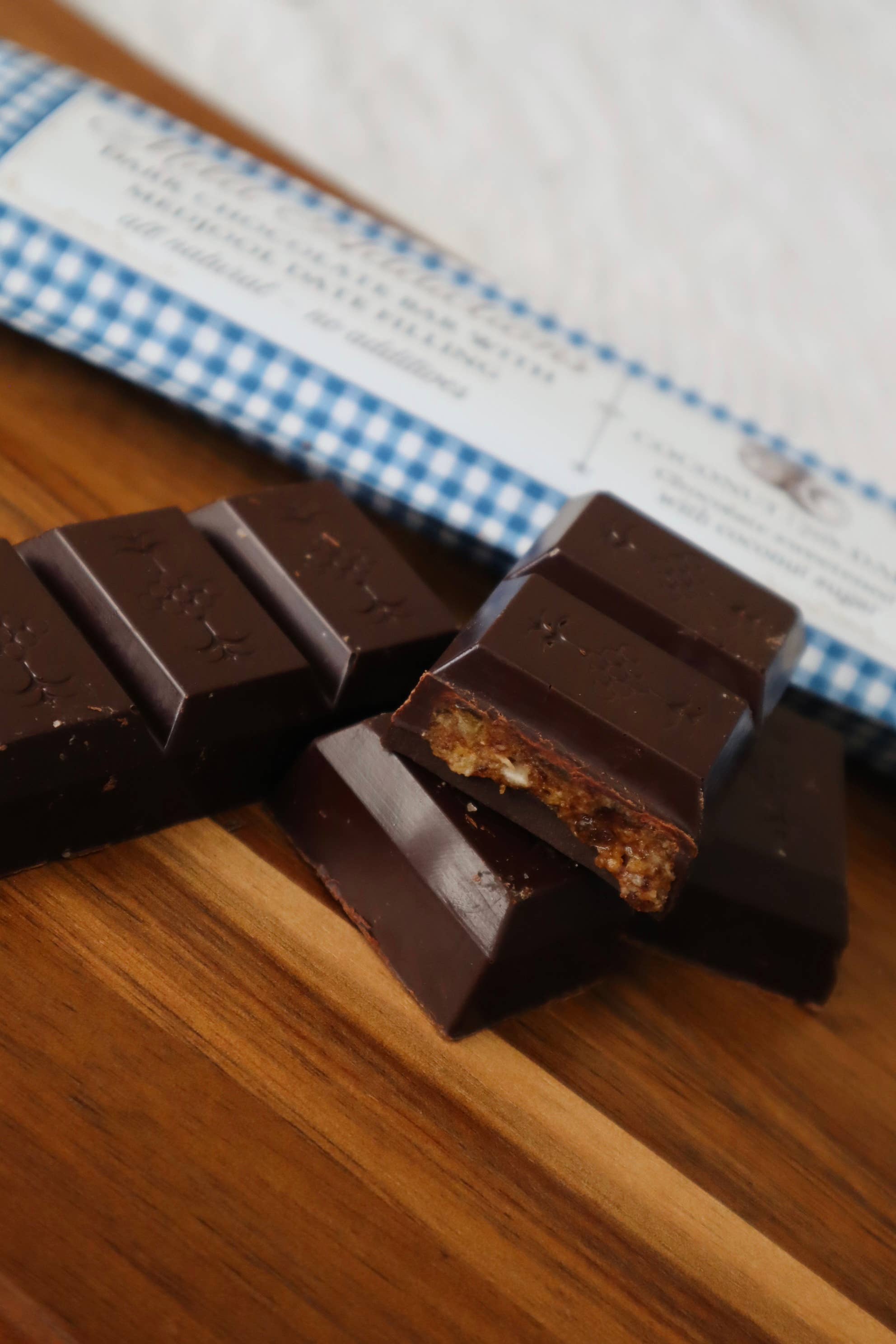 Mild Addictions - Wholesale Chocolate Bar - Dark Chocolate Bar with Coconut & Medjool Date Filling 4.2oz2