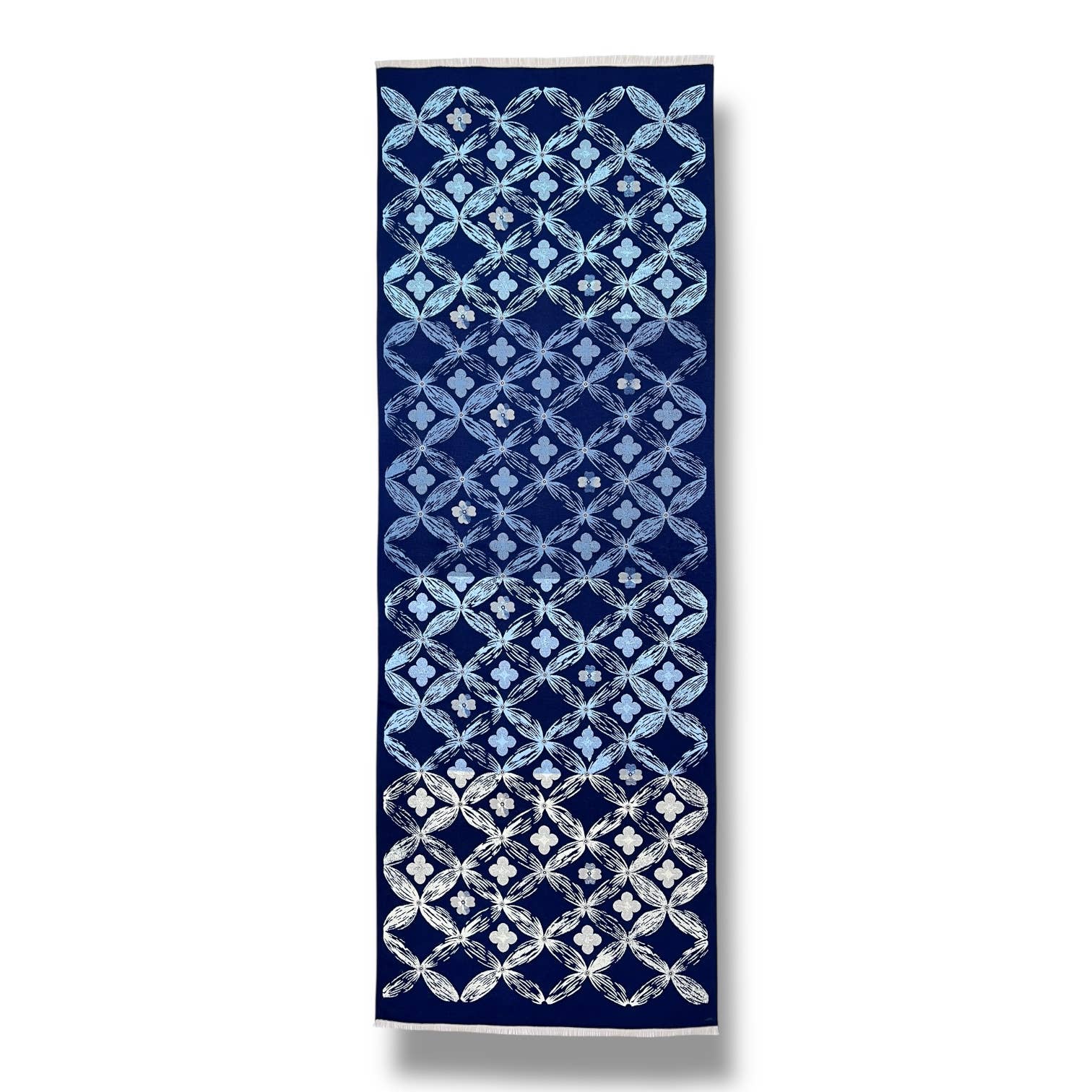 London Scarves - Vendita all'ingrosso Sciarpa - Donna - Sciarpa in misto cashmere a motivo geometrico3