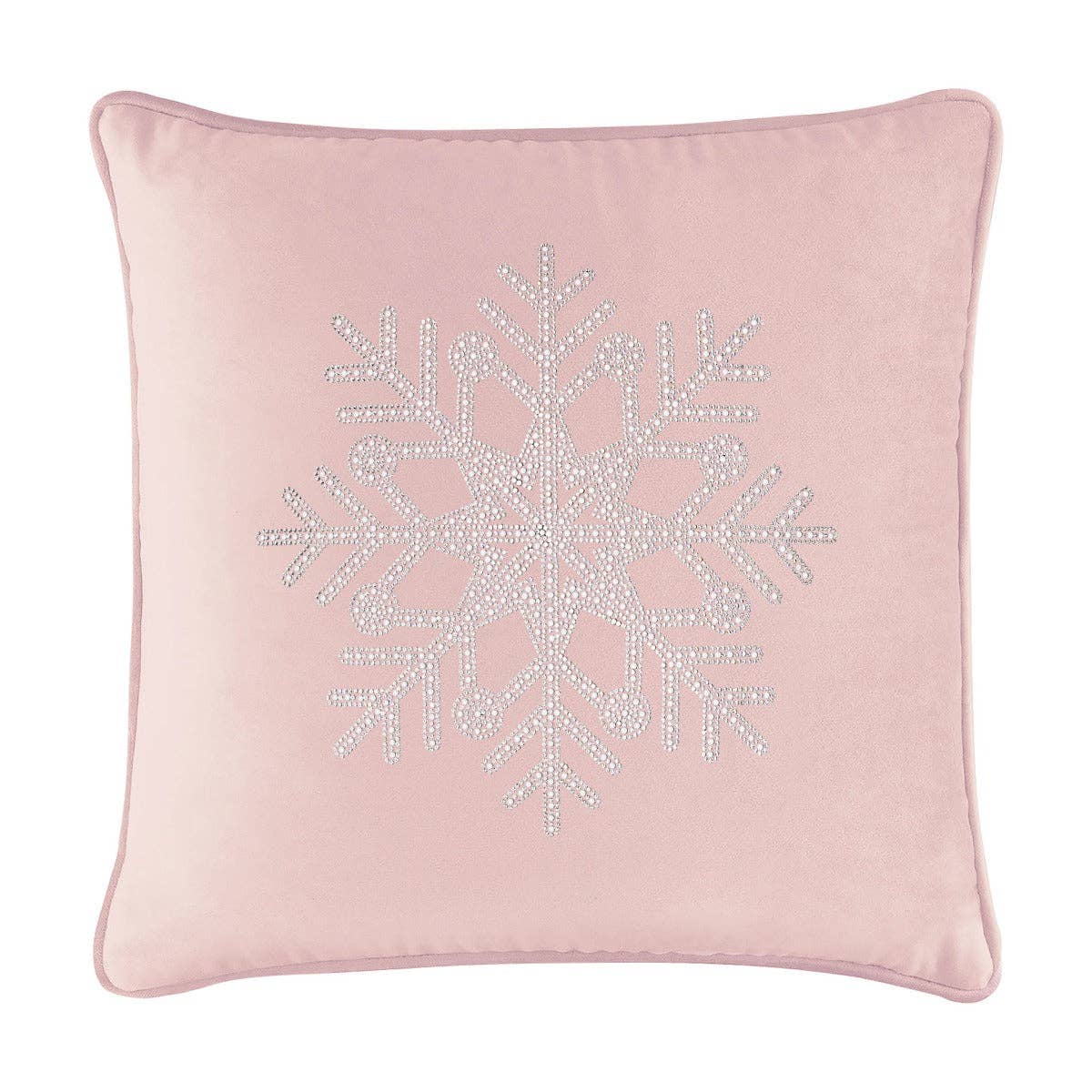 Sparkles Home - Wholesale Throw/Decorative Pillow - Rhinestone Snowflake Pillow45