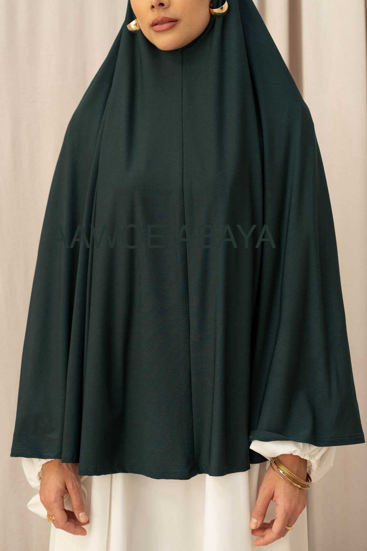 Aawoe Abaya - Wholesale Hijab - Dames - Elegante khimar met lange mouwen - 2418-KH61