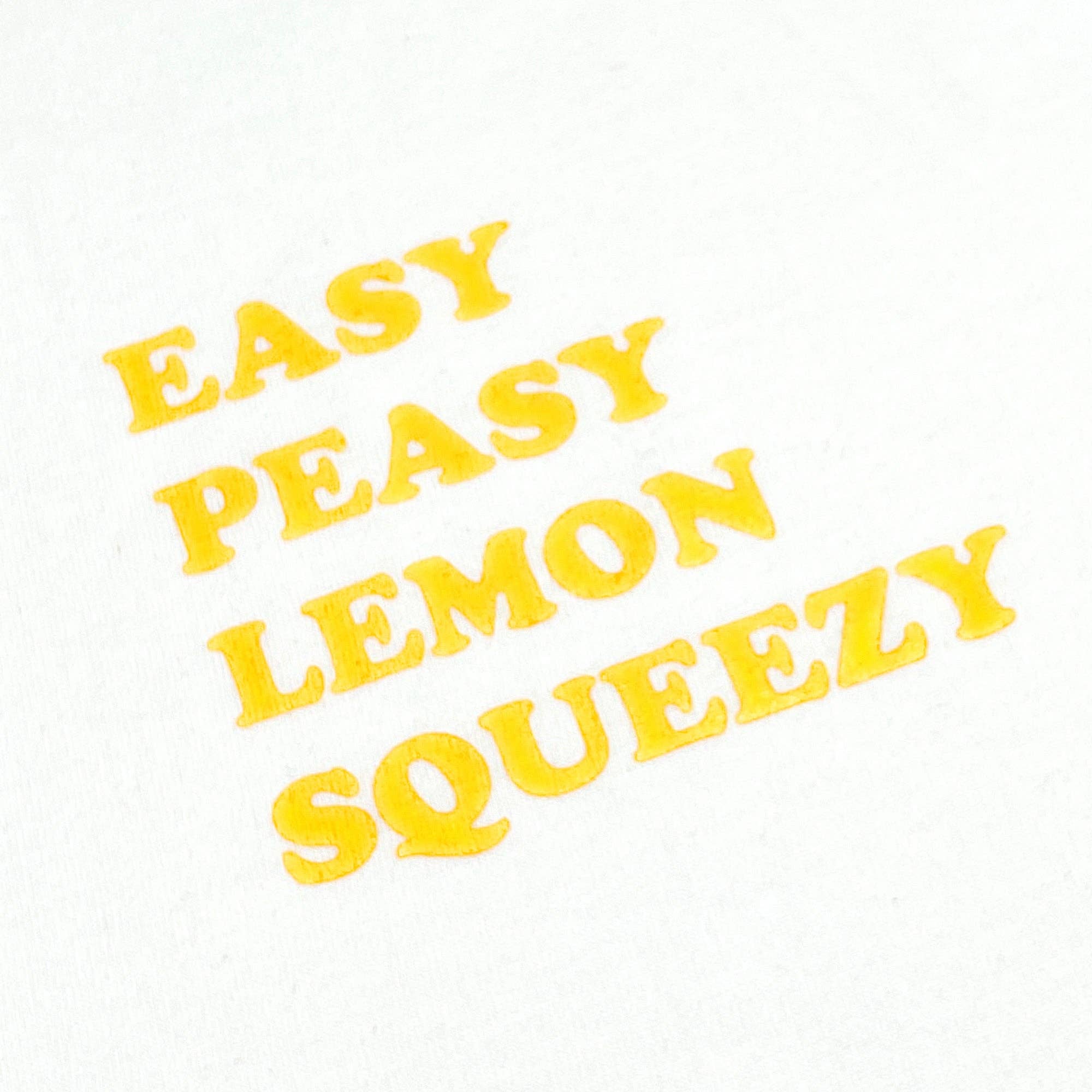 Hvid Lemon Squeezy T-shirt - hvid for engroshandel på Faire9