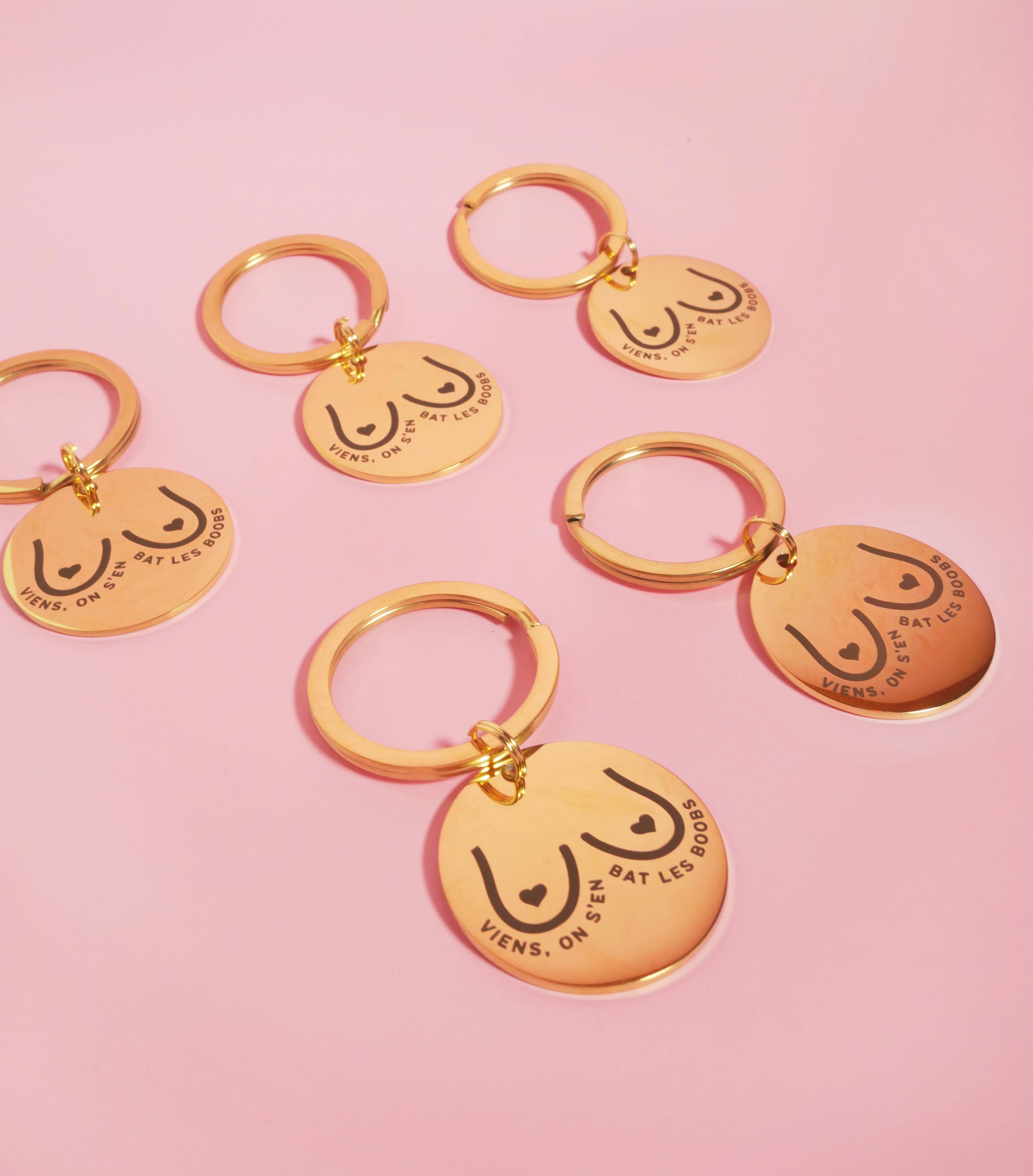 MALICIEUSE - Wholesale Keychain - Women's - Boobs keychain1