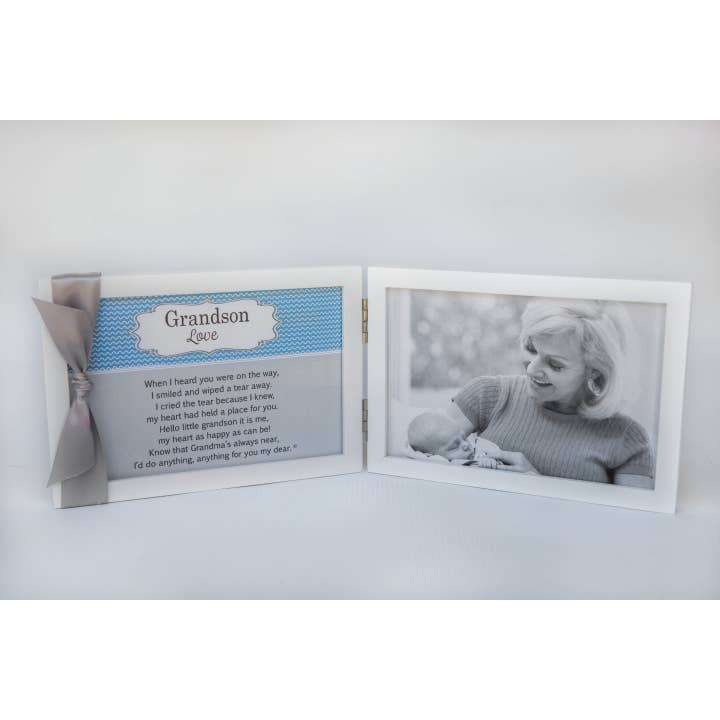 Little Grandson Picture Frame for Grandparents 4x6 3141 for wholesale by The Grandparent Gift Co. Inc.