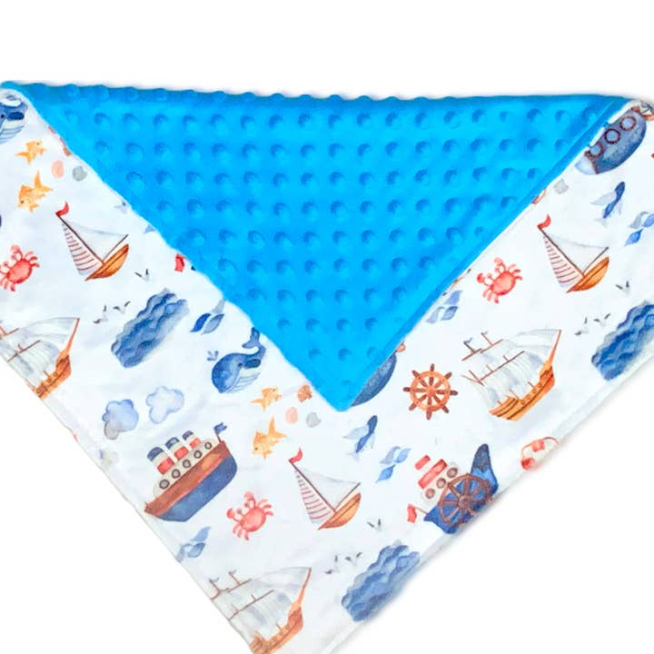 Voiliers Double Minky Lovey pour la vente par Little Bee Duds