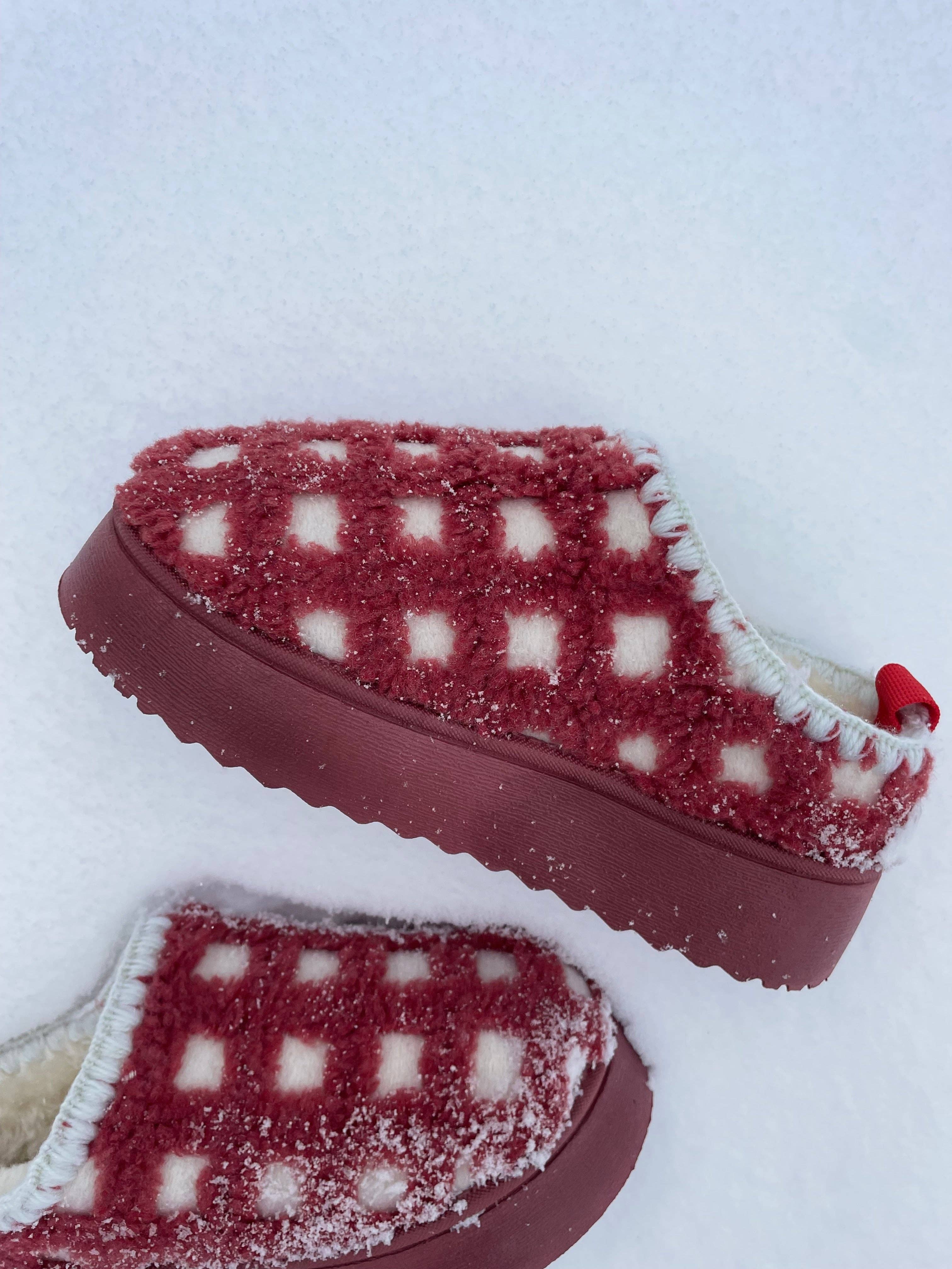 Midnight Lunch - Wholesale Slippers - Women's - Alpine Slipper | Signature Red3