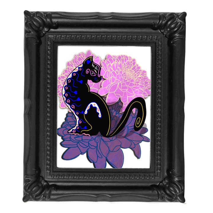 Neverending Stickers - Wholesale Art Print - Neverending Stickers - Framed Mini Print - Dia De Los Muerto3