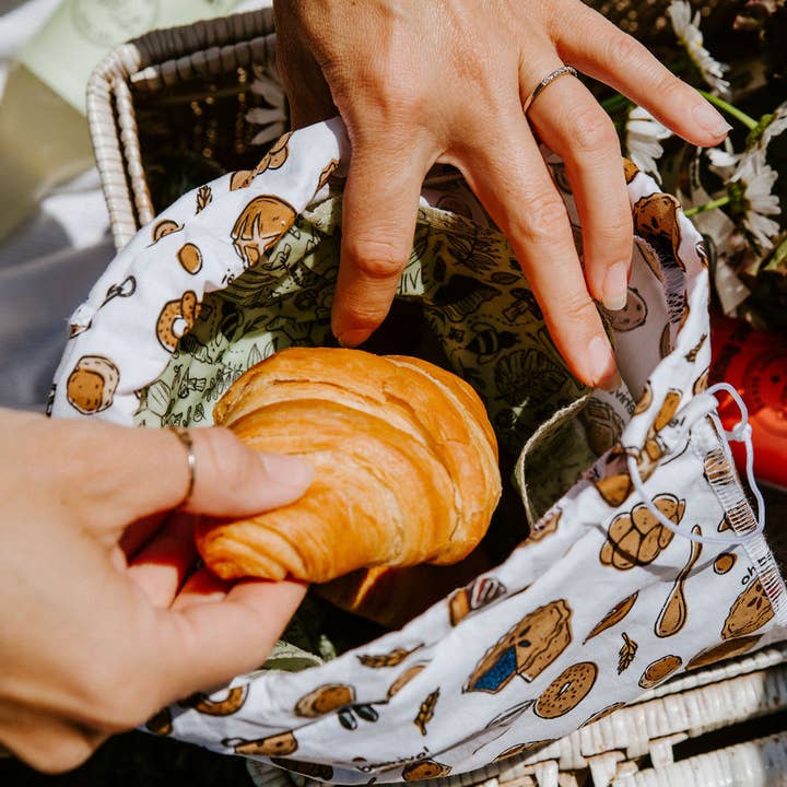 Oh Beehive: Eco Goods Co. - Wholesale Food Storage Wrap/Bag - Original Bread Bag3