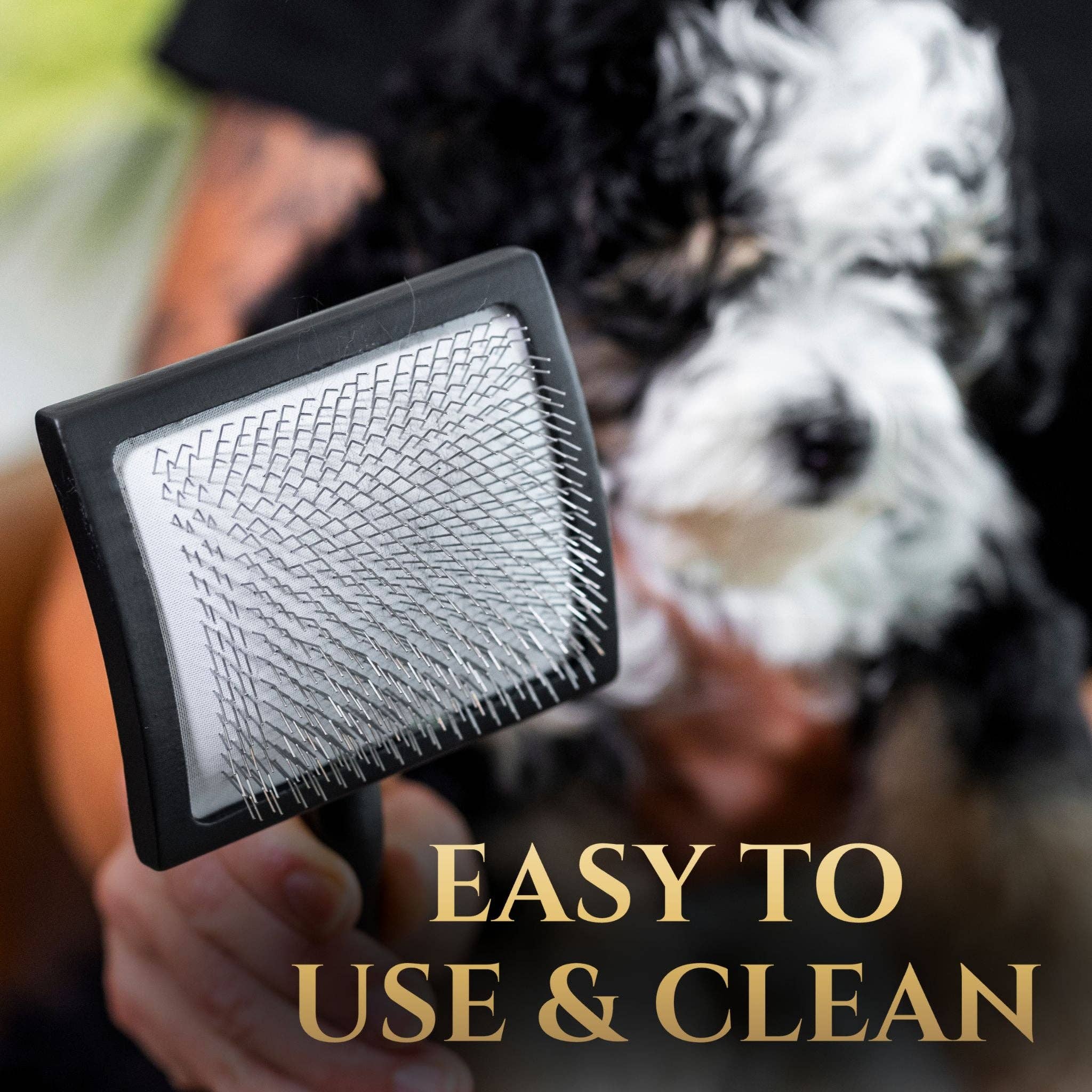 Wasatch Pup – Engroshandel Børste til kæledyr - Kat/hund – Wasatch Pup Slicker-børste til fjernelse af knuder og fældning3