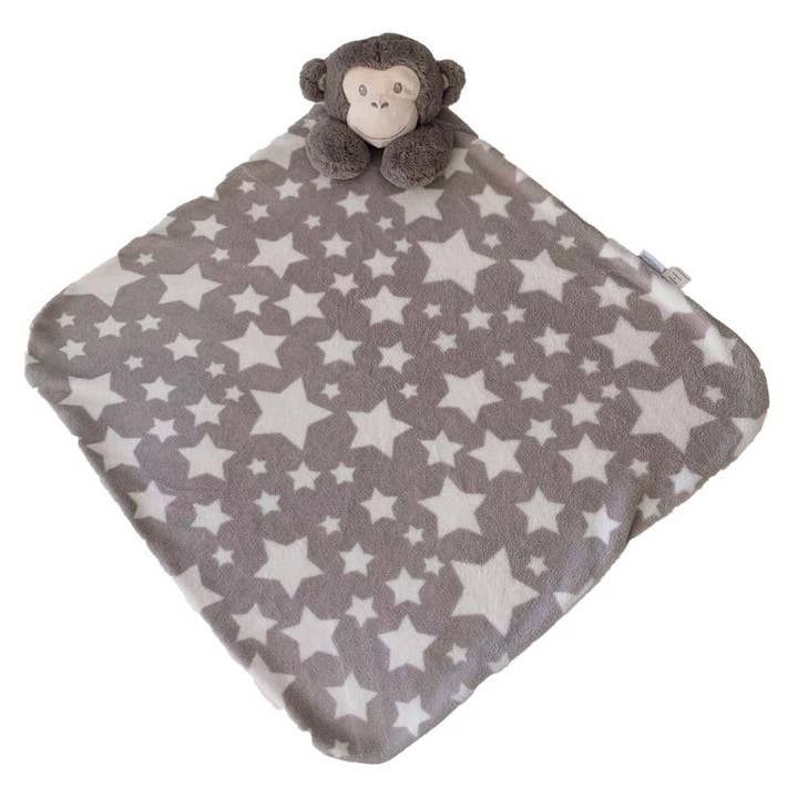 Coperta di sicurezza ultra grande Finn The Monkey per la vendita all'ingrosso da parte di Cutesy Wootsy