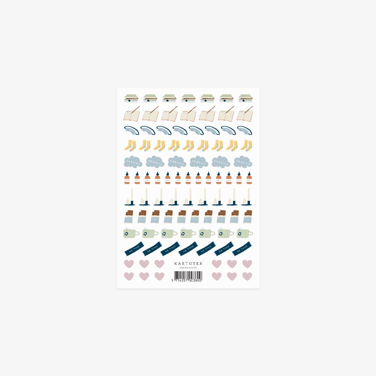 Kartotek Copenhagen - Wholesale Sticker - Stickers // Mini Me Time Icons0
