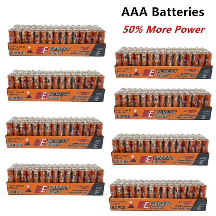 Tsyware - Wholesale Garden Tool - AAA Batteries Extra Heavy Duty 1.5v. Wholesale Bulk
