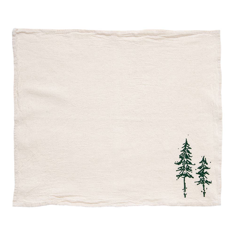 Cinder + Salt - Wholesale Dinner & Cloth Napkin - Pine Trees Cloth Napkins - set of 41