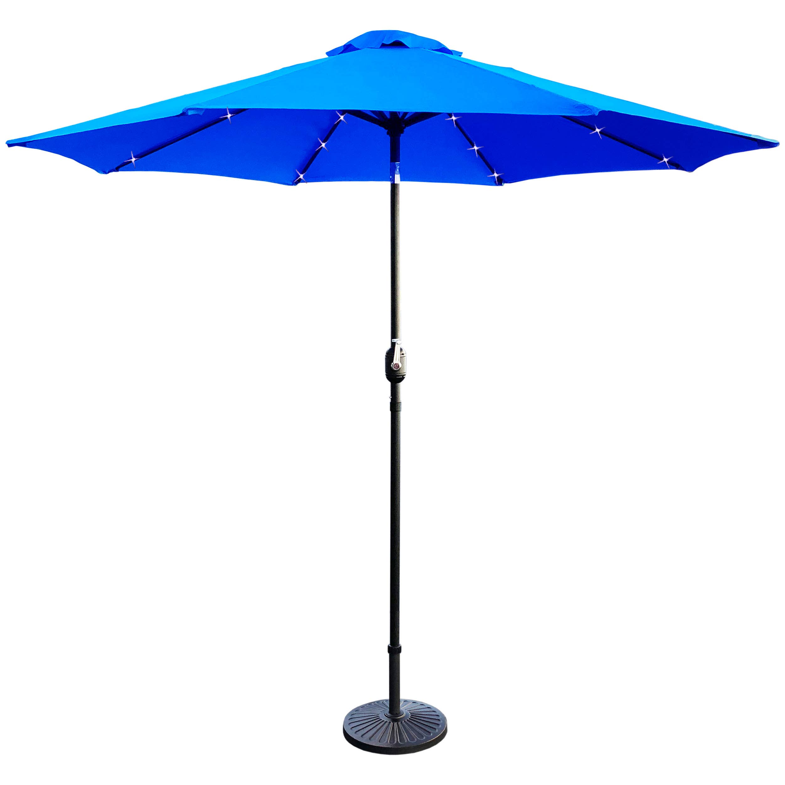 Abble – wholesale Patio umbrella – 9 Feet Solar Lighted Patio Umbrella   (SKU#300260)8
